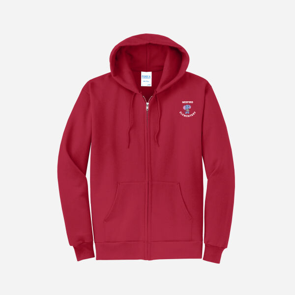 Core Fleece Full Zip Hooded Sweatshirt Thumbnail