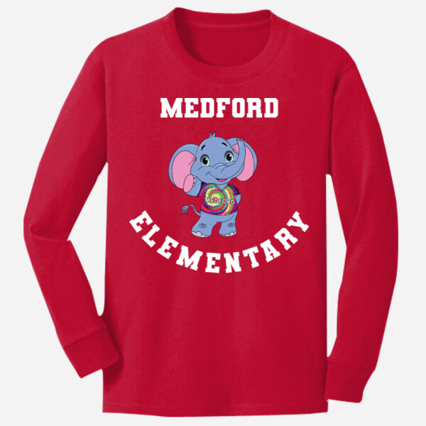 Youth Long Sleeve Core Cotton Tee Thumbnail